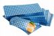 Blue Gingham Design Duplex Butcher Sheets 250mm x 375mm