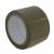 Brown PVC / Vinyl Adhesive Tape 75mm x 66m